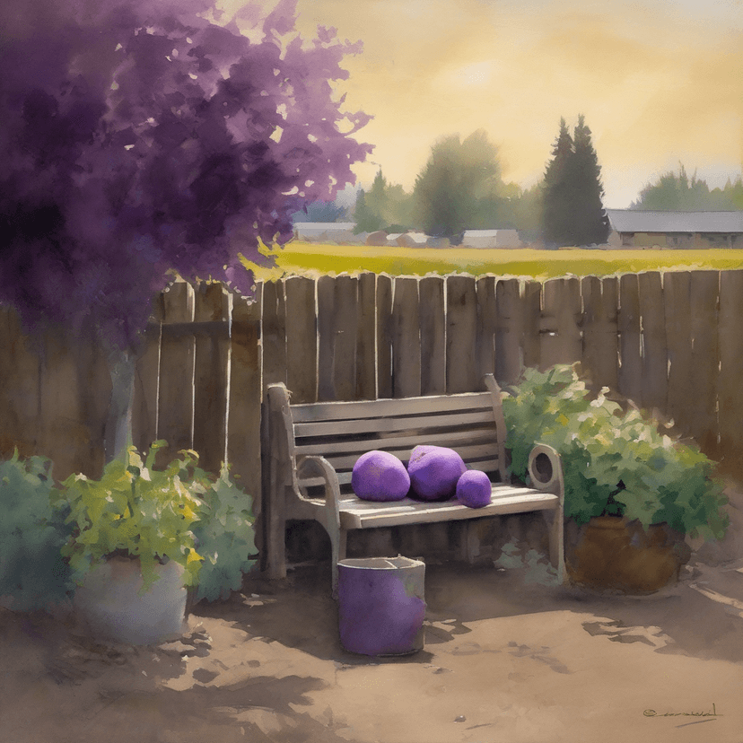 Purple Potato Note