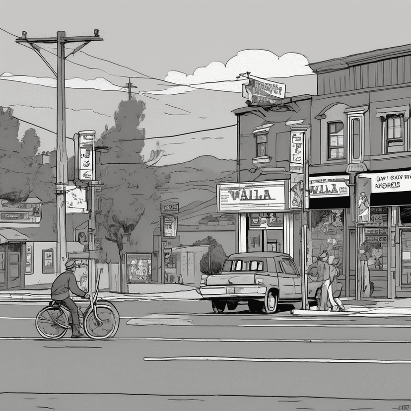 Waiting for "Walla Walla" to turn green.
