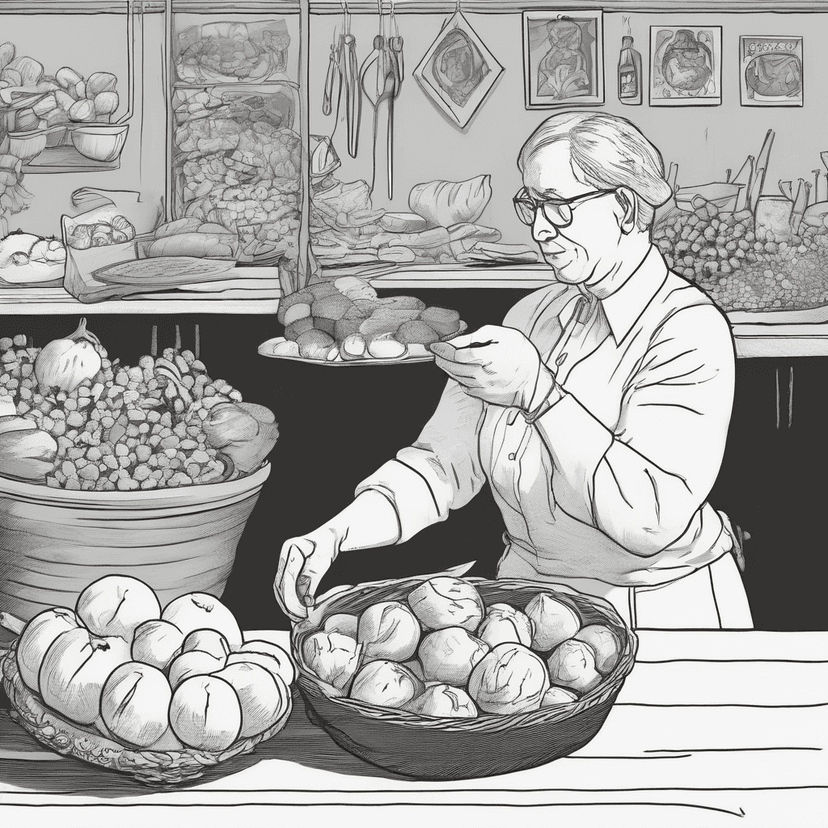 Room 2B's onion snack